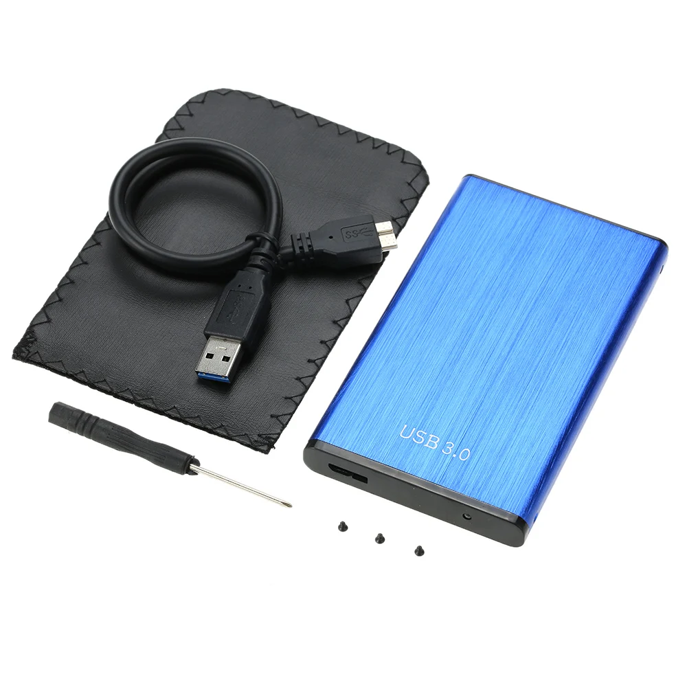 Супер Скоростной Алюминиевый жесткий диск SATA SSD HDD 6 Гбит/с 2 ТБ 5 дюйма на USB 3 0
