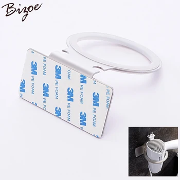 

1 pcs Stainless Steel Storage Holder Organizer Accessories Barthroom Hair Dryer Fixed On Wall Hair Dryer Storage Rack