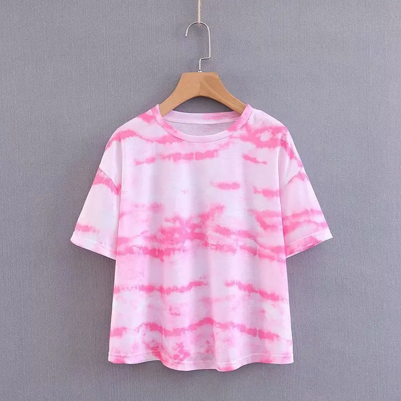 

Hot sale The European and American fashion printing T-shirt XL25-1917