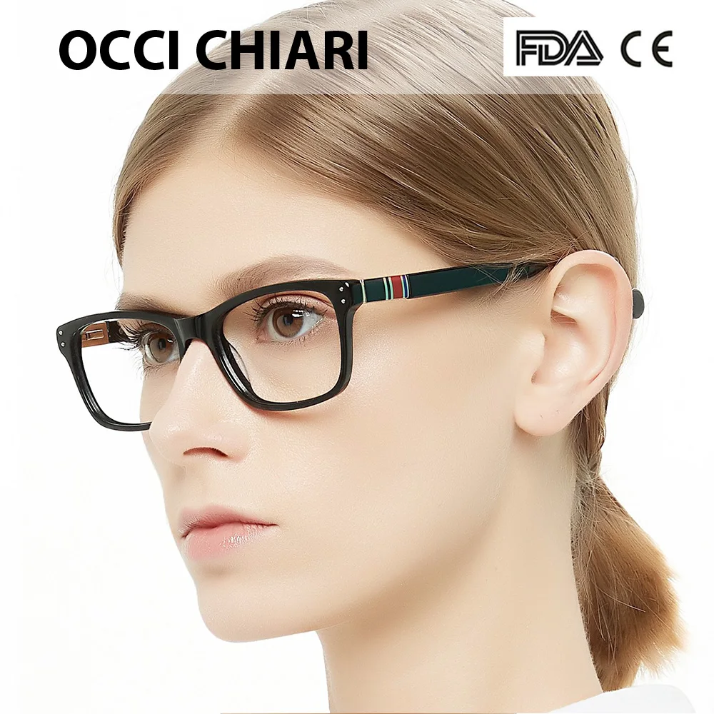 Оправа для очков OCCI CHIARI Женские оправы глаз на весну прозрачные линзы очки