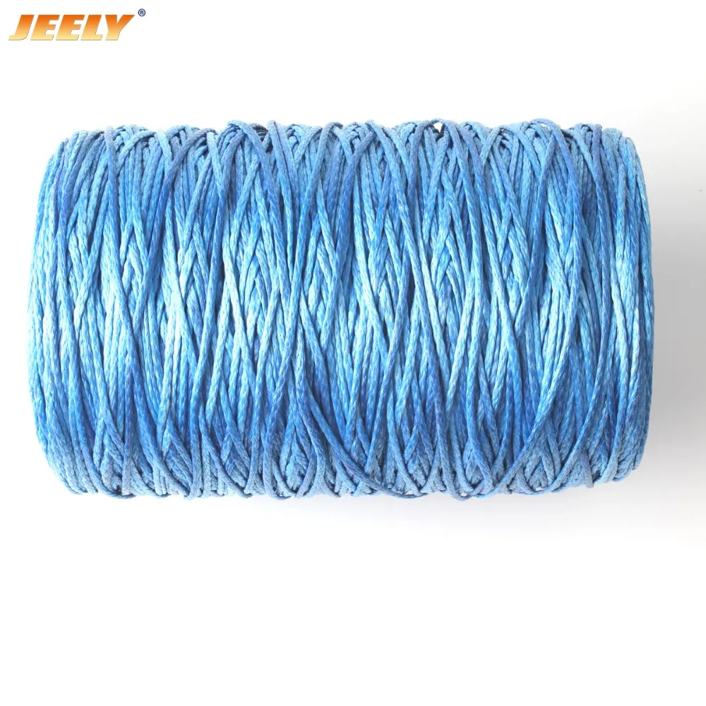 Jeely 75LBS 0.6 مللي متر 8 السواحل 1000 M مضفر UHMWPE ونش سحب خط