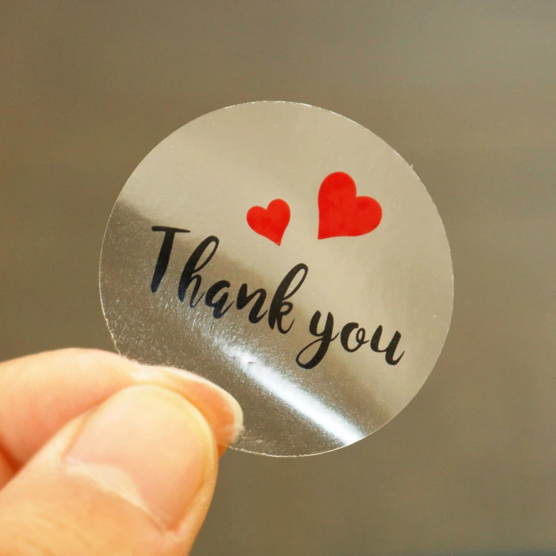 60x Round Kraft Paper Thank You Sticker Seal Label Gift Packaging Tags Decor 60x Round Kraft Paper Thank You Sticker Seal Label Gift Packaging Tags Decor