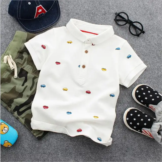 Buy wholesale baby boy car pattern jersey children
