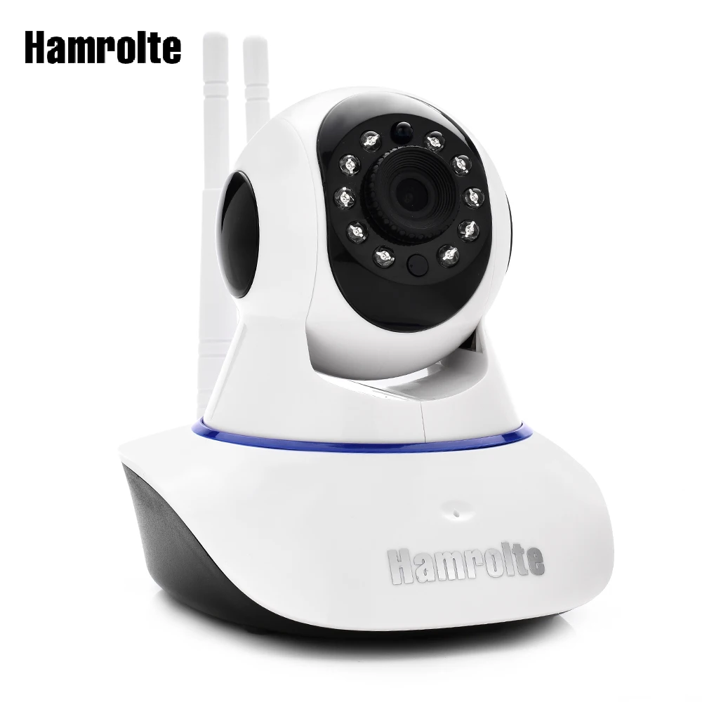 

Hamrolte 720P/1080P Baby Monitor Yoosee Wifi IP Camera Two-way Audio Pan/Tilt AP Connectiong P2P Nightvision Surveillance Camera