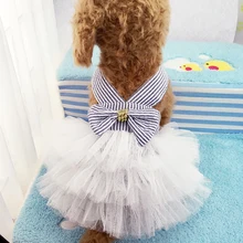 Стильный дизайн принцесса собака летняя одежда вечернее платье одежда для собаки