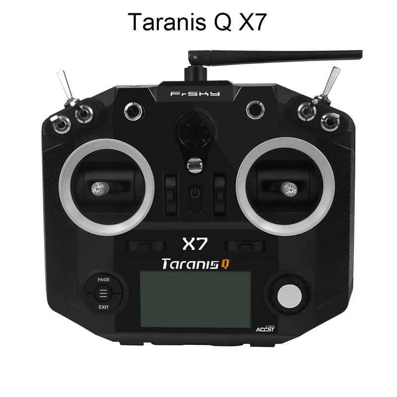 Frsky Taranis Q X7 X7S 2,4G 16Ch ACCST передатчик режим левой дроссельной заслонки 2 для RC Multirotor Fpv гоночный Дрон - Цвет: QX7-BLACK Mode 2