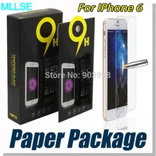 Mllse для Galaxy S7 iPhone SE iPhone 6 S iPhone 6 закаленное Стекло Экран протектор для Samsung Galaxy S6 S5 s4 0.26 мм с Вышивка Крестом Пакет