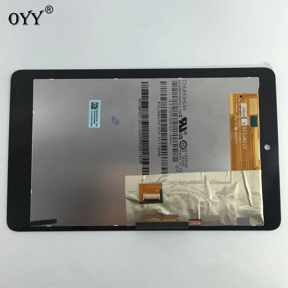 070wp03s ЖК дисплей сенсорный экран дигитайзер стекло в сборе для Google Nexus 7 1 го