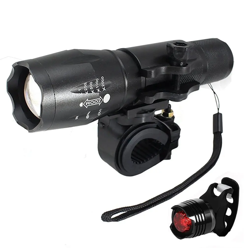 

LED Cycling Lamp Waterproof Bike Front Light Bicycle Headlight Bycicle Handlebar Lamp Set