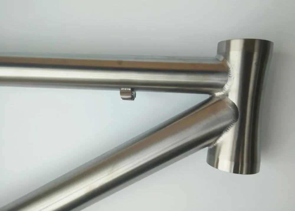 Excellent Hot selling  Disc brakes  Titanium  frame  Kalosse  27.5*17 inch  frame  Titanium   MTB frame  Mountain bike 27.5er 5