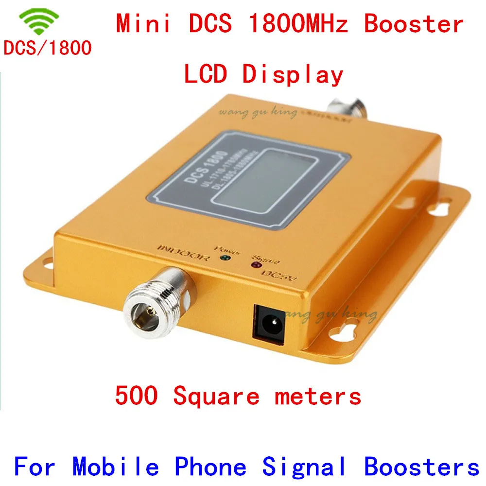 

Mini 70dB LCD 2G 4G LTE GSM DCS 1800 MHz Cell Phone Mobile Phone Repeater Signal Booster / Repeater / Amplifier + Power Charger
