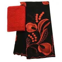 Micle Лучшая цена фиолетовая и желтая вышитая Африканская Хлопковая кружевная ткань швейцарская вуаль кружева 7 ярдов французское кружево для свадебной вечеринки