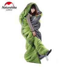 Naturehike сверхлегкий хлопок спальный мешок зимний, выпускаемый оборудования портативный спальный мешок с NH00F400-д