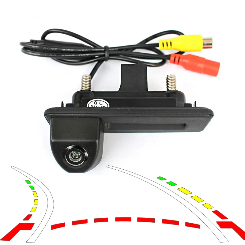 

Vehicle Trunk Handle Reversing Rear View Camera built-in Dynamic Guide fit for Skoda Roomster Fabia Octavia Yeti Superb Audi A1
