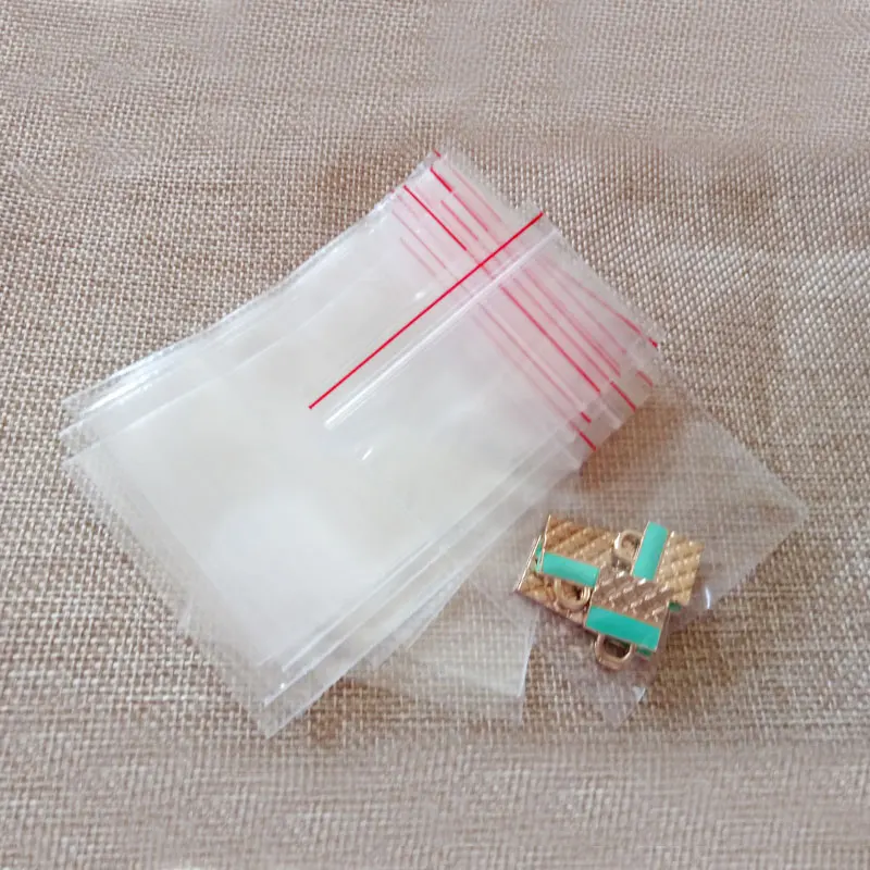 1000 шт 16x24 Ziplock мешки прозрачные пластиковые пакеты прозрачный Pe мешок с замком на