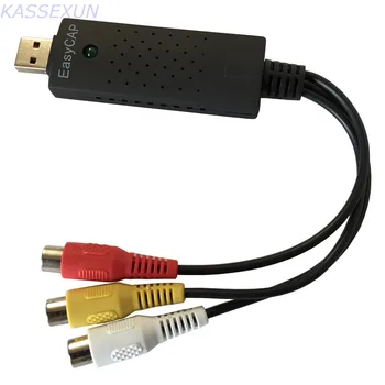 

2017 new uvc video capture convert any analog video audio to digital capture vhs to dvd converter Free shipping