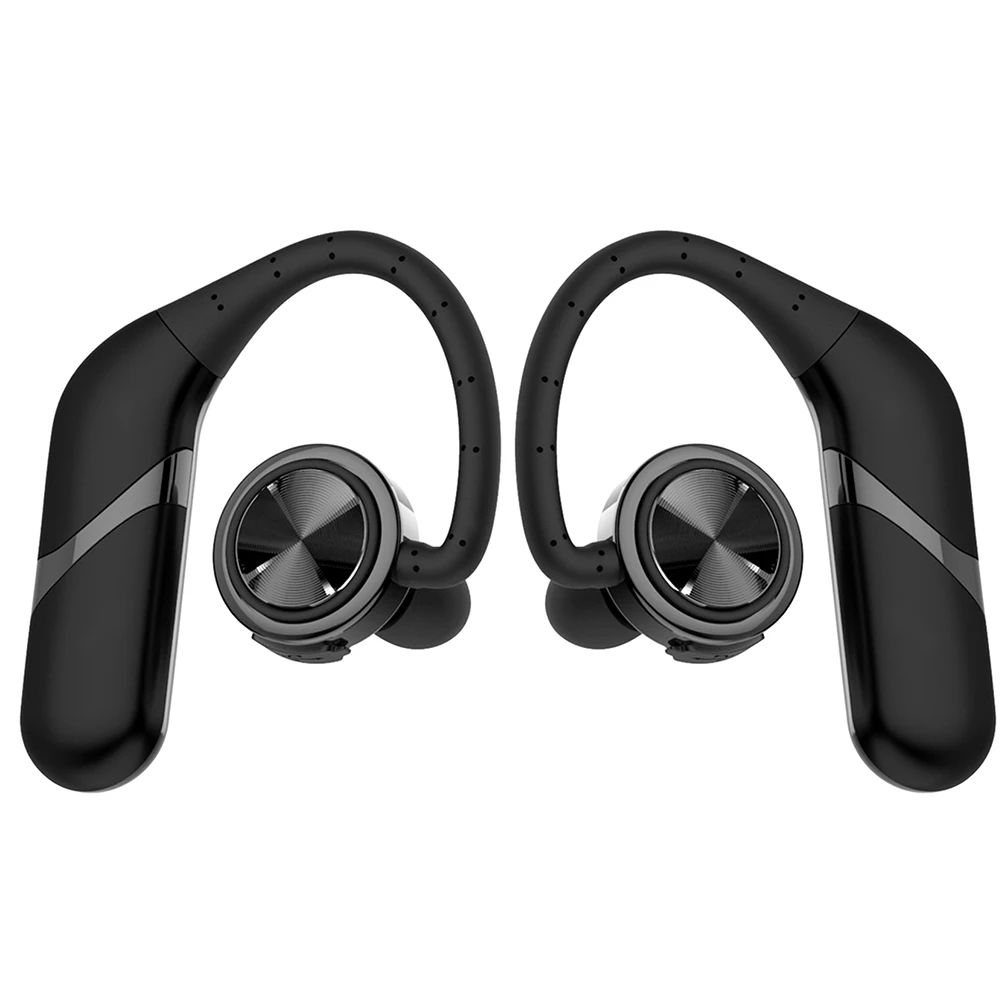 

1 Pair Wireless Earphone Handsfree Waterproof Universal Portable Earbud With Hook Built-in Mic Sport Waterproof Bluetooth 5.0