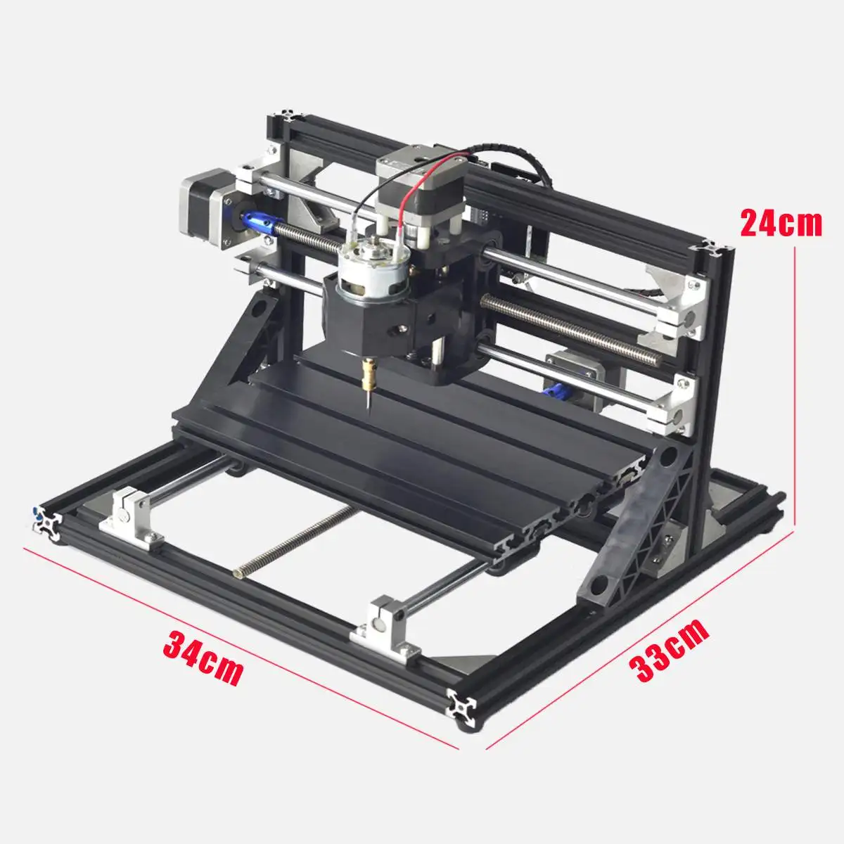 3 Axises CNC2418 GRBL управление DIY мини фрезерный станок с ЧПУ лазерный станок Pcb ПВХ фрезерный деревянный фрезерный станок лазерный гравировальный станок