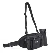 Водостойкая многофункциональная сумка из ткани Оксфорд для рыболовных снастей, спортивная сумка через плечо, сумки через плечо, водонепроницаемая поясная сумка