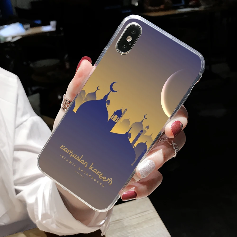 Чехол CASEIER Ramadan для iPhone X 7 8 6 6S Plus чехол с рисунком Луны XR XS MAX 5 5C 5S SE 4S