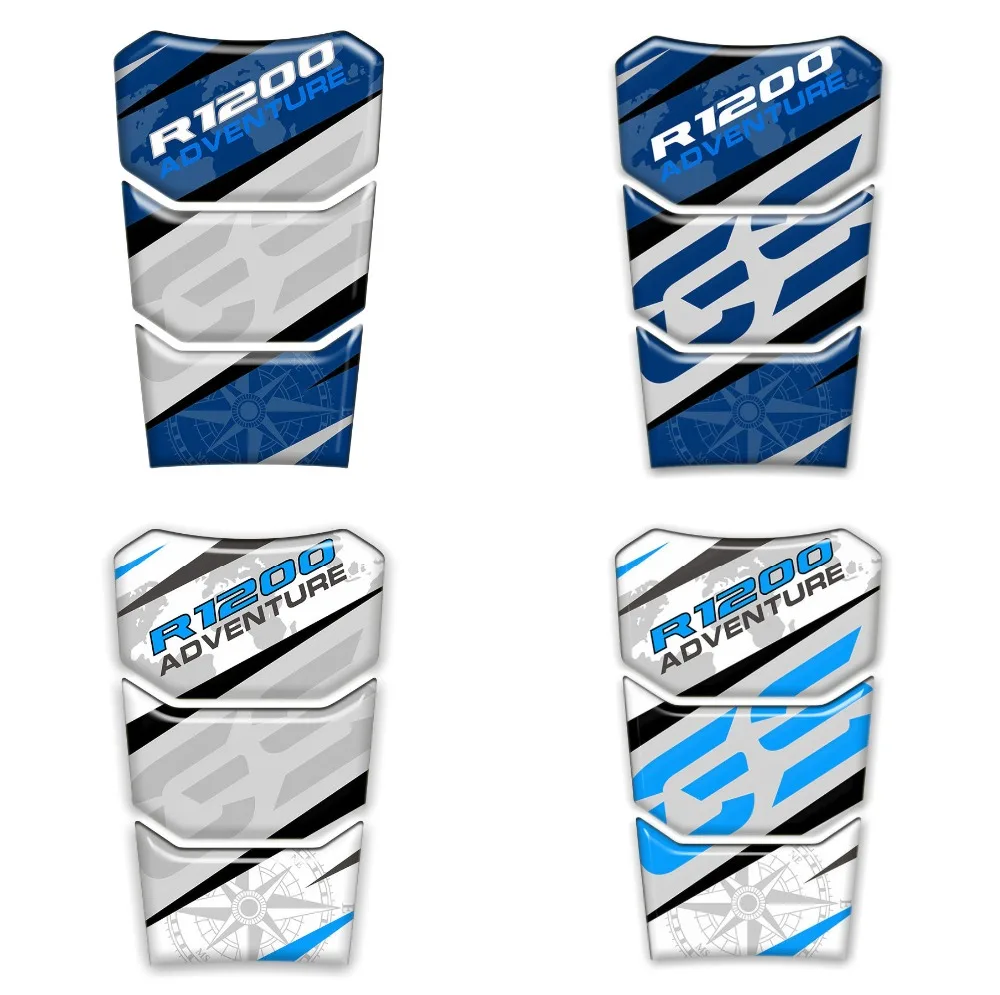 

3D Motorcycle Case Tank Protector Decal Sticker for bmw R1200R R1200GS R1200R/R1200RS Crystal soft rubber