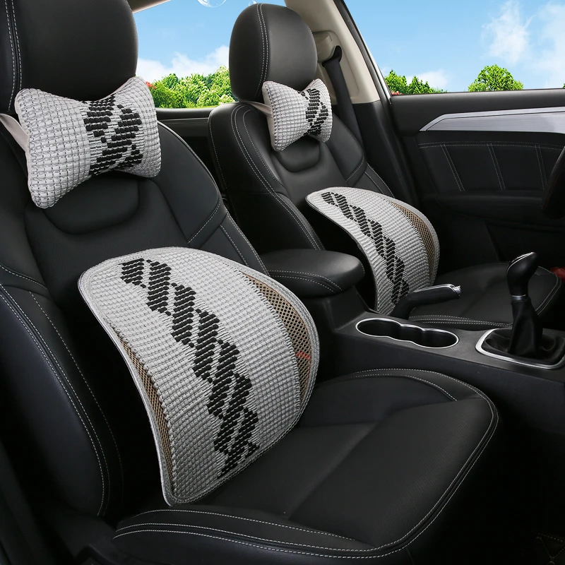 Kkysyelva سيارة المخده وسادة الرقبة وسادة قطني الدعم ل مكتب الرئاسة الظهر الدعم سيارة اكسسوارات التصميم الداخلي