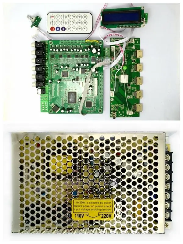 Декодеры для каналов ZY DTS8HD 7 1 декодирующая плата DTS AC3 3D HDMI 4 с блоком питания|decoder
