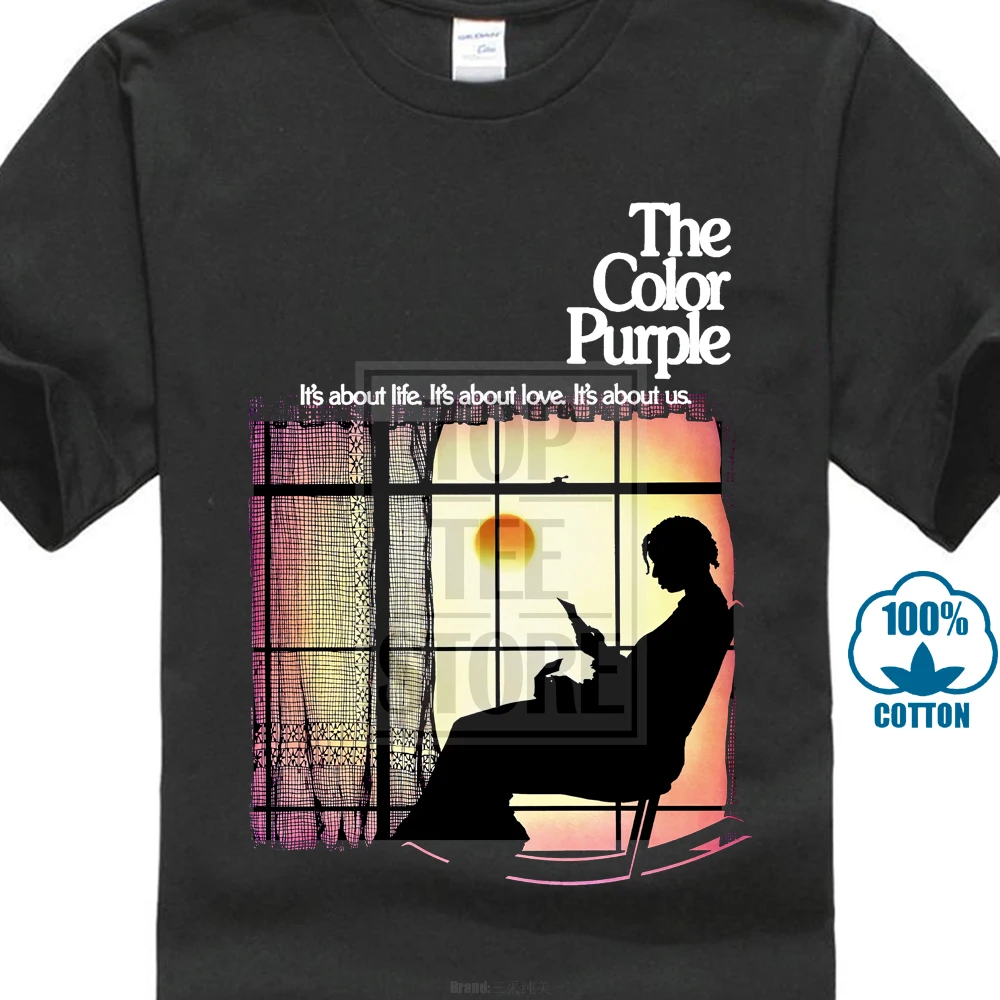 

The Color Purple Steven Spielberg Movie Poster Ver 1 T Shirt Black S 5xl Couple Casual O-neck
