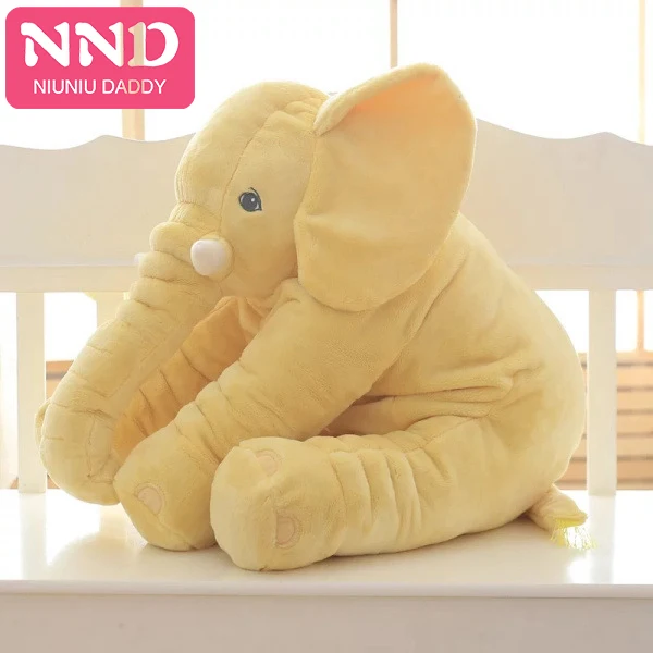 Niuniu Daddy 40cm 60cm Height Plush Elephant Doll Toy Kids Sleeping Back Cushion Cute Stuffed Elephant Baby Accompany Xmas Gift Aliexpress
