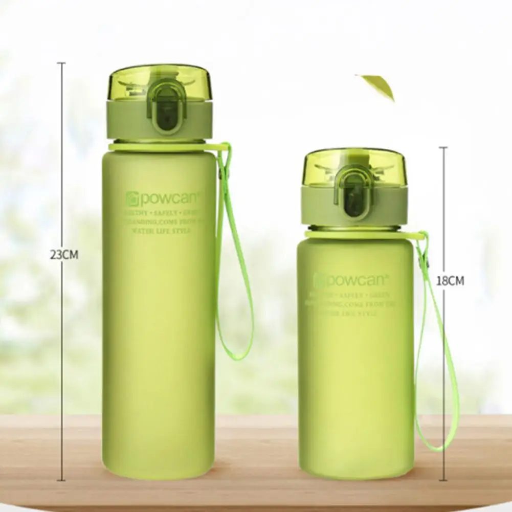 

Outdoor Sports Drink Bottle Large Capacity Sports Bottle Handle Portable Healthy Plastic Outdoor Travel Bottle