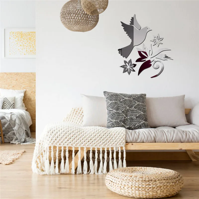 Оливковые ветви узоры, Наклейки на стены, домашний декор, цветы, Наклейки на стены, украшение "голубь мира", наклейки на стену для гостиной
