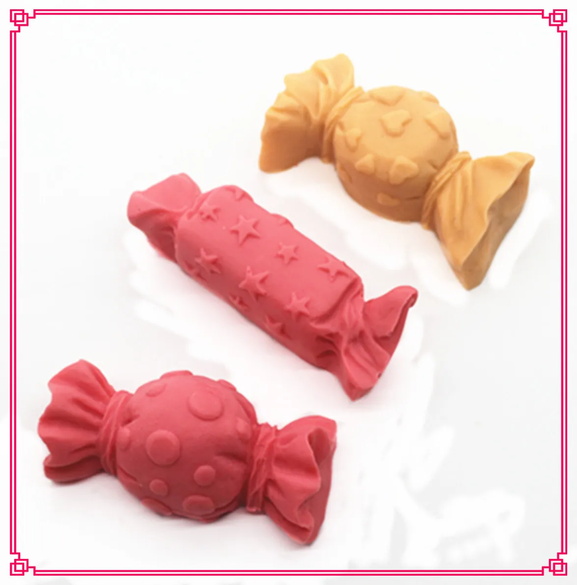 

3D Sugar craft candy soap chocolate fondant mold handmade silicone soap molds