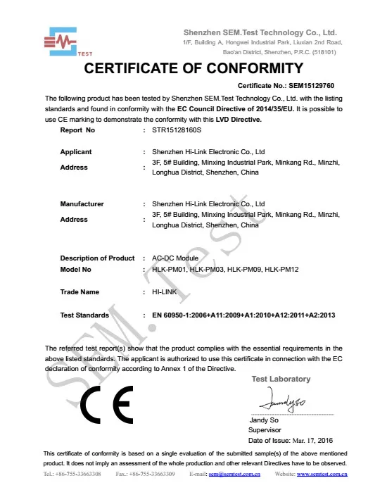 Новый Hi-Link 5 шт./лот изолированный ac dc преобразователь 90-264VAC до 5 Напряжение Умный домашний переключатель HLK-PM01