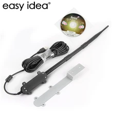 Наружный высокомощный WiFi USB адаптер 150 Мбит/с беспроводная сетевая карта приемник сигнала всенаправленная 13дб WiFi антенна 802.11b/g/n