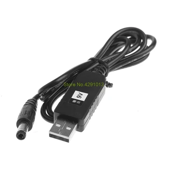 

USB DC 5V To 9V 2.1x5.5mm Male Step up Adapter Cable For Router LED Strip Light Drop Shipping Support