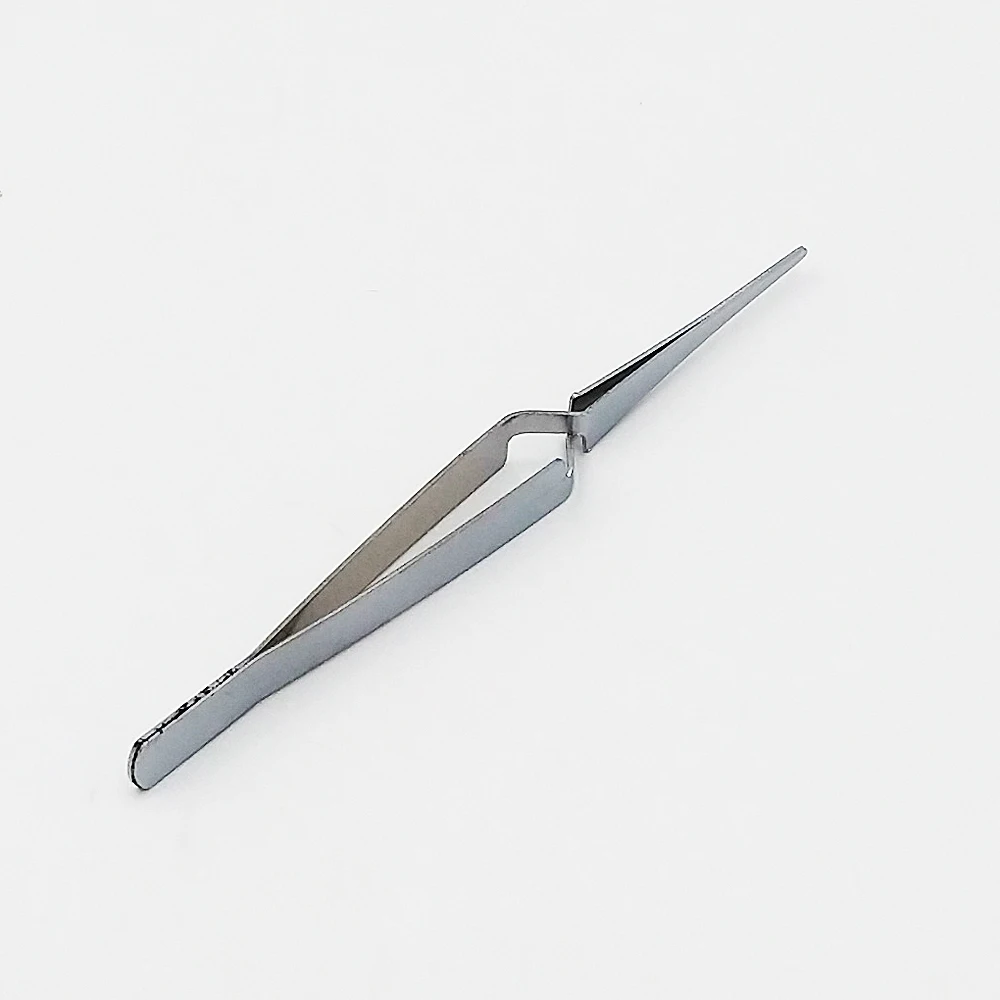 Nail Shaping precision Tweezer stainless steel Self Close Holding hobby Tweezer DIY Jewelry Hobby Craft Tool 145mm