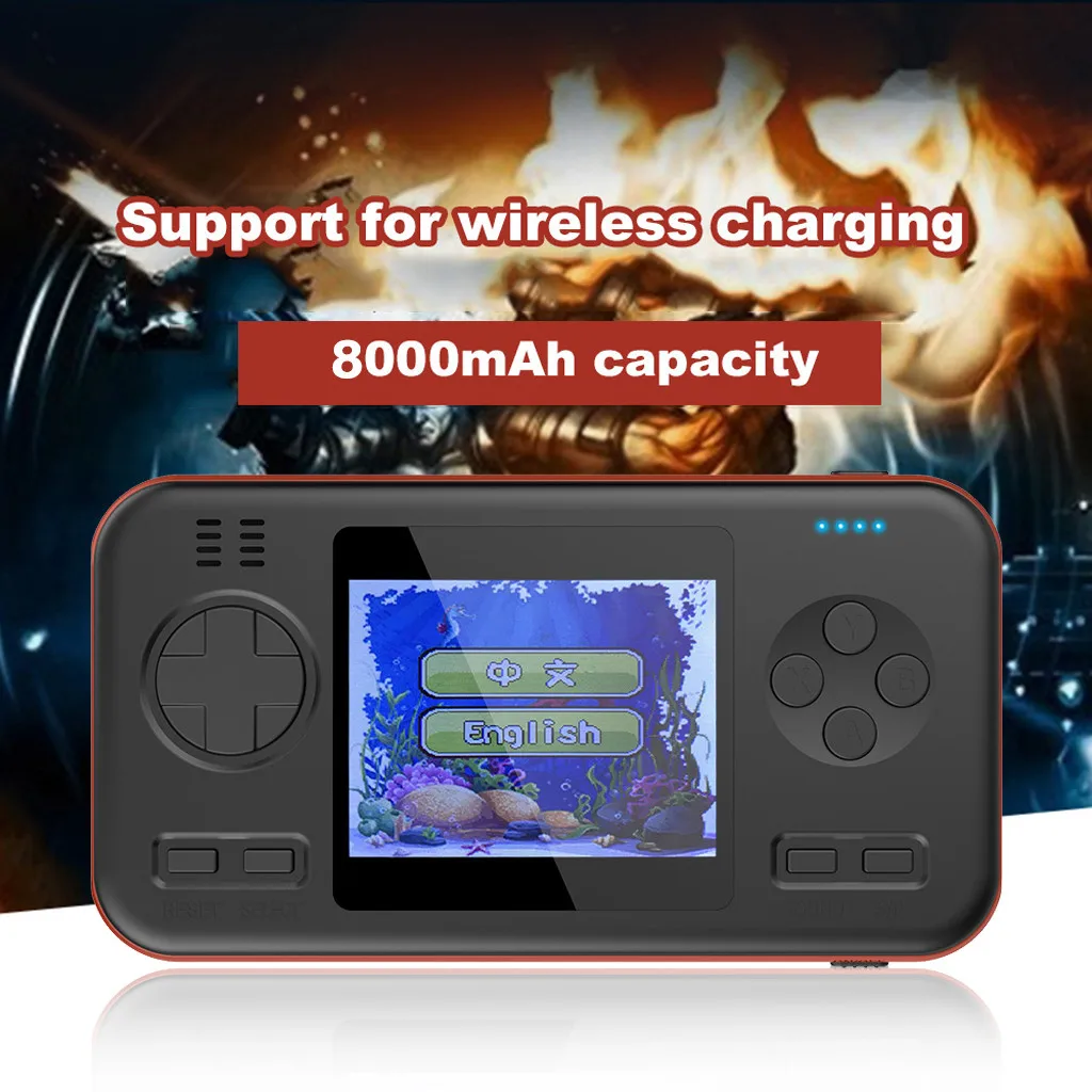 

Capacity Portable Game Console Power Bank QI Portable USB Charging Charger Video Game Replacement Parts