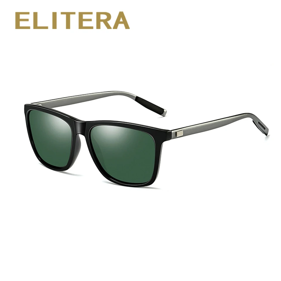 ELITERA фирменный дизайн алюминиевая оправа магния мужские солнцезащитные очки поляризованные линзы для вождения УФ Защита женские солнцезащитные очки