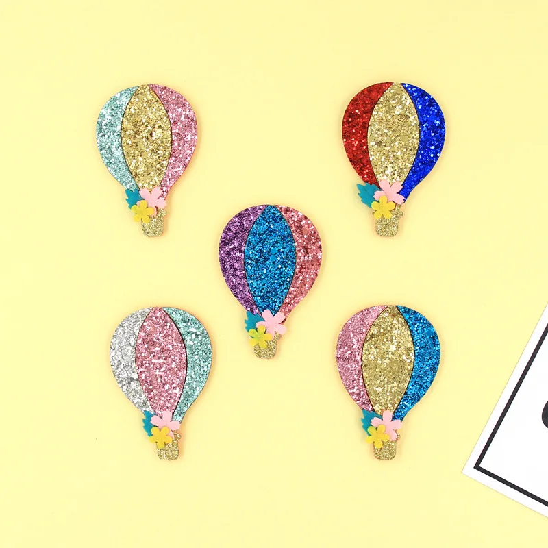10 шт./лот многоцветный воздушный шар мягкий аппликация ремесла для детей головные уборы заколки для волос аксессуары