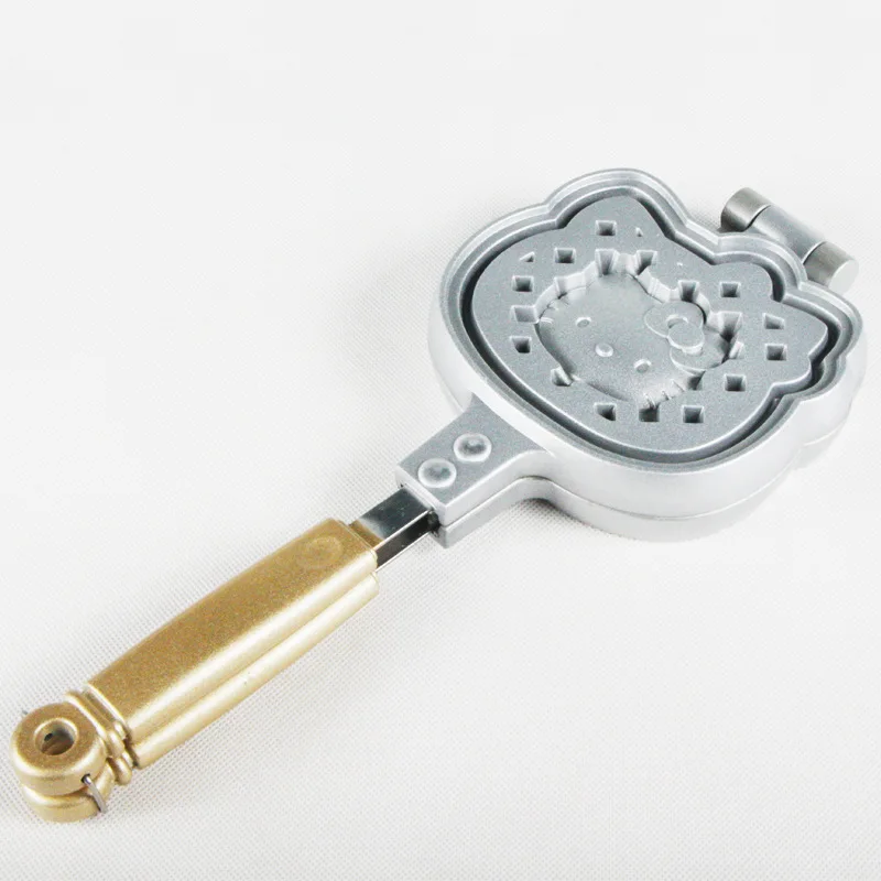 

Luyou Free Shipping Multi-function Stovetop Cat Waffles Pan Mold Aluminum Bakeware DIY Kitchen Cake Baking Tools PC019