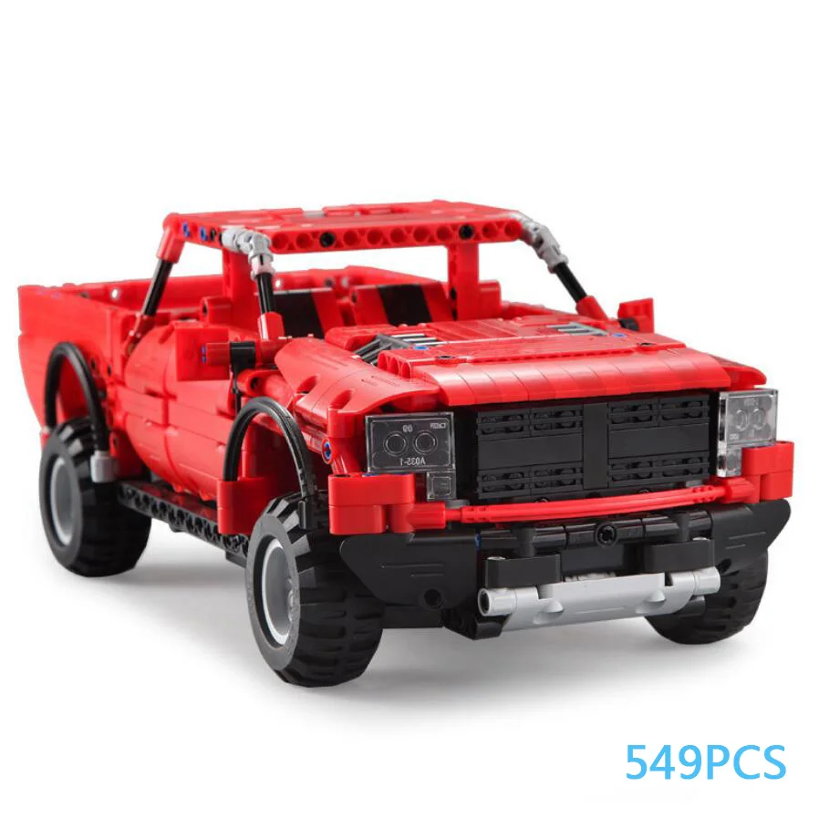 Hot vehicle ford f150 radio remote control Pickup truck building block