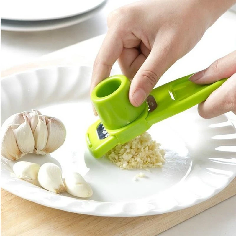 

Kitchen Gadget Ginger Garlic Press Grinding Tool Grater Planer Slicer Vegetable Cutter Cooking Tool Utensils Kitchen Accessories