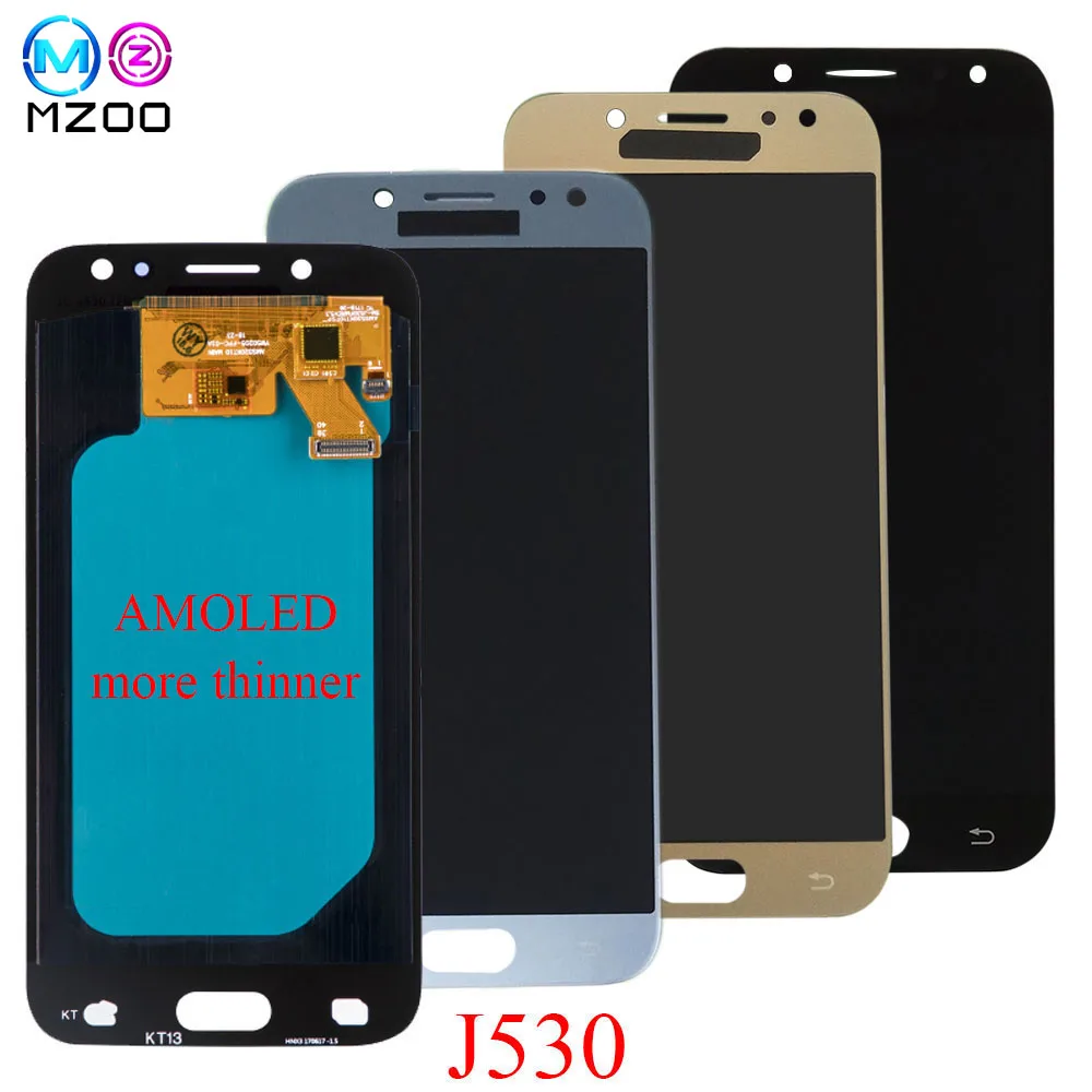 

Super AMOLED LCD For SAMSUNG Galaxy J5 Pro 2017 J530 J530F J530FM LCD Display Touch Screen Panel LCD Pantalla Replacement Part