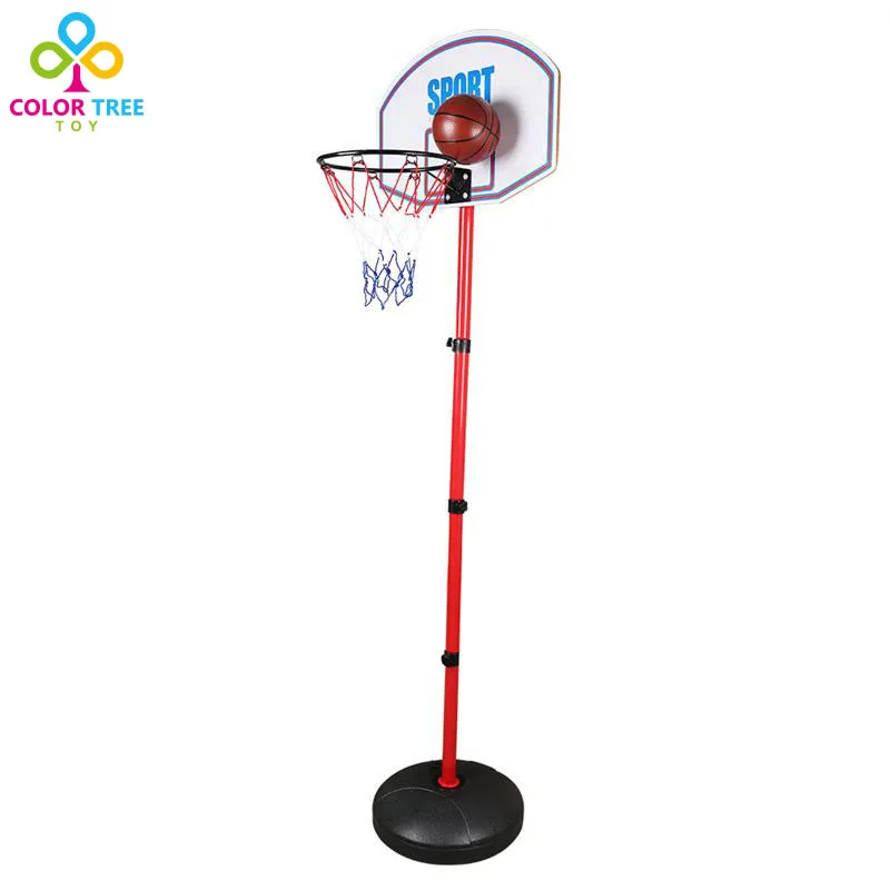 Children Indoor Adjustable Basketball Stand Hoop Toy Setin Toy Sports