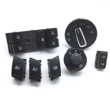 For SKODA Octavia MK2 Yeti HeadLight Window Mirror Control Switch Button 1Z0962125A 1Z0959858B 1Z0959856 1Z0959855 1Z0941431K