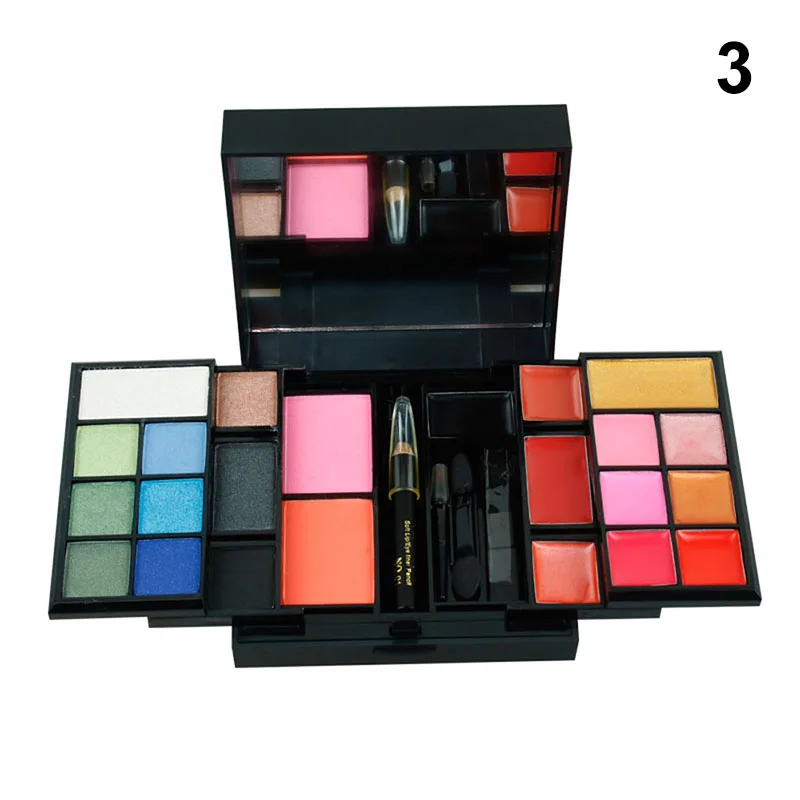 

Hot Eyeshadow Palette 23 Colors Blush Lipstick Long Lasting Makeup with Brush for Women SJ66