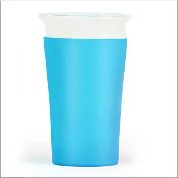1 шт. на 360 градусов может поворачиваться Волшебная чашка детская обучающая Питьевая чашка герметичная детская чашка для воды 260 мл