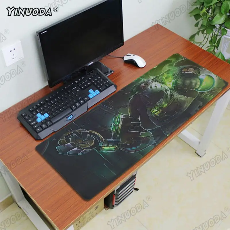 Игровой коврик для мыши Yinuoda Dota 2 Pudge из натурального каучука Настольный ПК