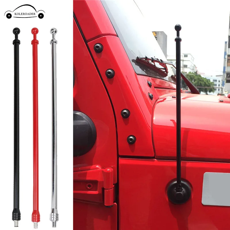 High Quality Aluminum FM Antenna Car Radio Antennas For Jeep Wrangler