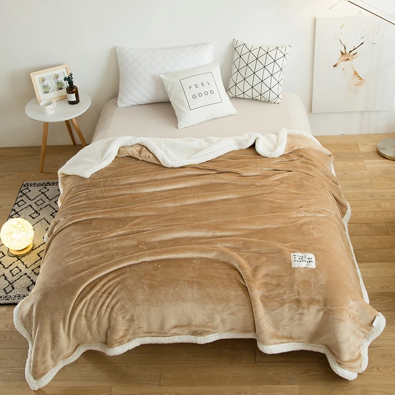 Details about   Soft Coral Fleece Blanket Quilt Sheet Bedspread Sofa Plaid Throw Flannel Blanket 